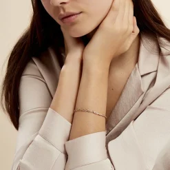 Histoire d'Or Bracelet Eira argent tricolore Outlet