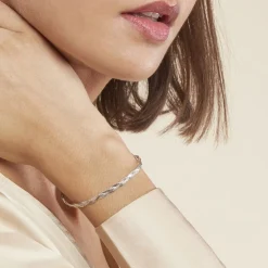 Histoire d'Or Bracelet Elae argent blanc Outlet