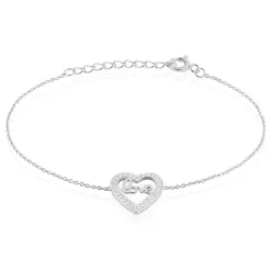 Histoire d'Or Bracelet Elansa Argent Blanc Oxyde De Zirconium Clearance