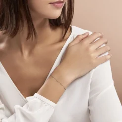 Histoire d'Or Bracelet Elea Argent Blanc Hot