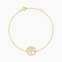 Histoire d'Or Bracelet Eleone Or Jaune Diamant Sale
