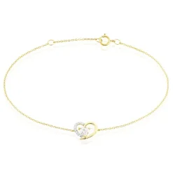 Histoire d'Or Bracelet Eliana Or Jaune Oxyde De Zirconium or jaune oxyde rose Online