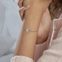 Histoire d'Or Bracelet Elinia Argent Blanc Oxyde De Zirconium Hot