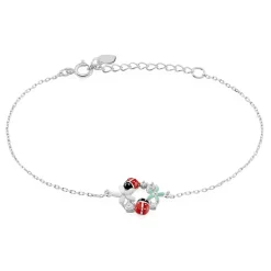 Histoire d'Or Bracelet Eliniane Argent Blanc Oxyde De Zirconium Sale