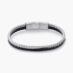 Histoire d'Or Bracelet Elio Acier Blanc