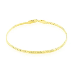 Histoire d'Or Bracelet Elnora Maille Anglaise Or Jaune Hot