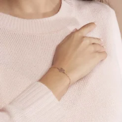 Histoire d'Or Bracelet Elwenn argent rose Sale
