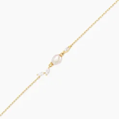 Histoire d'Or Bracelet Elysia Or Jaune Perle De Culture Oxyde De Zirconium Clearance