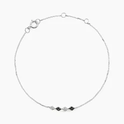 Histoire d'Or Bracelet Enid Or Blanc Diamant Online