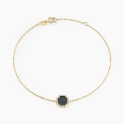 Histoire d'Or Bracelet Enos Or Jaune Oxyde De Zirconium Best