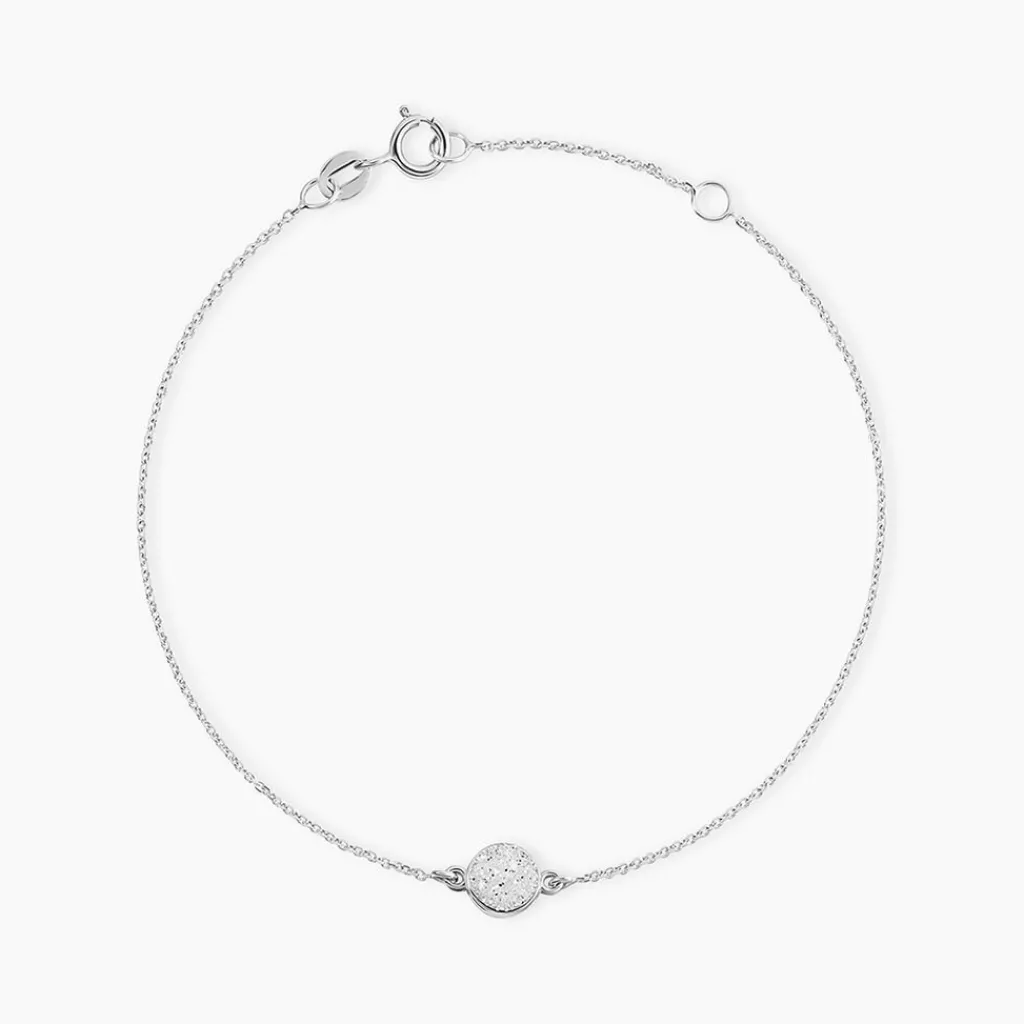 Histoire d'Or Bracelet Eryne or blanc Hot
