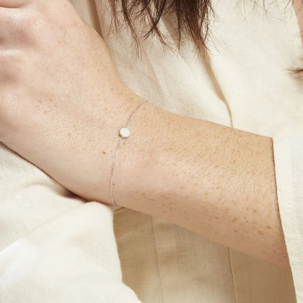 Histoire d'Or Bracelet Eryne or blanc Hot