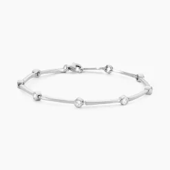 Histoire d'Or Bracelet Eshan Argent Blanc Oxyde De Zirconium Hot