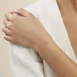 Histoire d'Or Bracelet Eufemia Or Jaune Oxyde De Zirconium Online