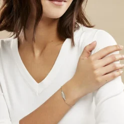 Histoire d'Or Bracelet Euriell Argent Blanc Online