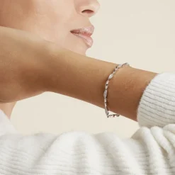 Histoire d'Or Bracelet Evy Argent Blanc Oxyde De Zirconium Hot