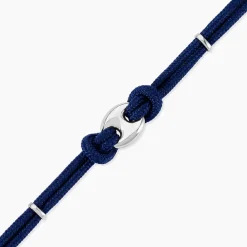 Histoire d'Or Bracelet Fabrice Acier Blanc Outlet