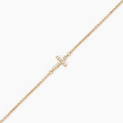 Histoire d'Or Bracelet Fatos Plaqué Or Jaune Oxyde De Zirconium Hot