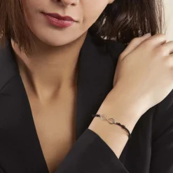 Histoire d'Or Bracelet Filomene Argent Blanc Clearance