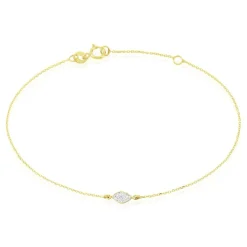 Histoire d'Or Bracelet Fittonia Or Jaune Sale