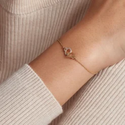 Histoire d'Or Bracelet Foma Or Jaune Oxyde De Zirconium Discount