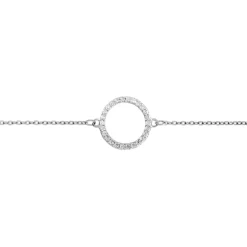 Histoire d'Or Bracelet Francesca Argent Blanc Oxyde De Zirconium Clearance