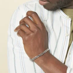 Histoire d'Or Bracelet Frederic Acier Blanc Clearance