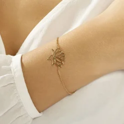 Histoire d'Or Bracelet Fuji Plaqué Or Jaune New