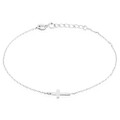 Histoire d'Or Bracelet Gaiana Argent Blanc Discount