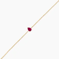 Histoire d'Or Bracelet Gathbiyya Or Jaune Rubis Discount