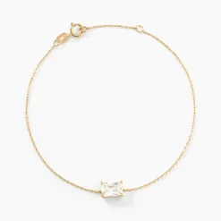 Histoire d'Or Bracelet Gatsby Or Jaune Oxyde De Zirconium