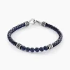 JOURDAN Bracelet Genaelleae Acier Blanc Agate Clearance
