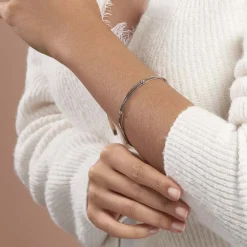 Histoire d'Or Bracelet Giorgia Argent Blanc New