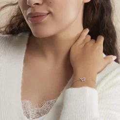 Histoire d'Or Bracelet Gladys Argent Blanc Oxyde De Zirconium Clearance