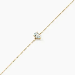 Histoire d'Or Bracelet Goutte Or Jaune Topaze or jaune topaze bleu Discount