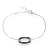 Histoire d'Or Bracelet Greta Argent Blanc Céramique Et Oxyde De Zirconium