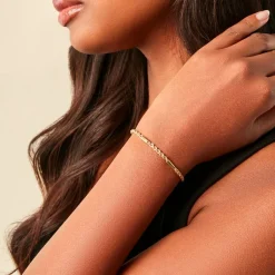 Histoire d'Or Bracelet Gwandoya Or Jaune Sale