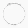 Histoire d'Or Bracelet Gypsie Argent Blanc Oxyde De Zirconium