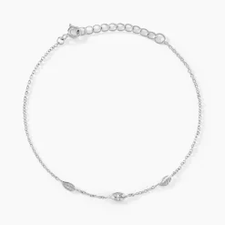 Histoire d'Or Bracelet Gypsie Argent Blanc Oxyde De Zirconium