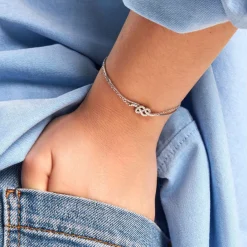 Histoire d'Or Bracelet Hadya Argent Blanc Oxyde De Zirconium Hot