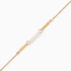 Histoire d'Or Bracelet Halcyone Or Jaune Nacre or jaune nacre blanche
