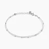 Histoire d'Or Bracelet Hayda Argent Blanc Outlet