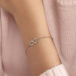 Histoire d'Or Bracelet Helsa Argent Blanc New