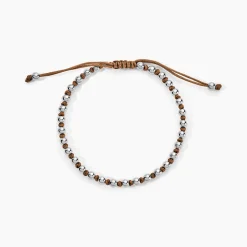 Histoire d'Or Bracelet Henrik Acier Blanc Outlet