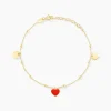 Histoire d'Or Bracelet Hinde Argent Jaune Outlet