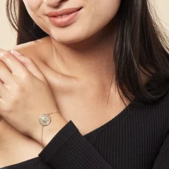 Histoire d'Or Bracelet Hugolin Plaqué Or Aventurine Clearance