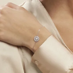 Histoire d'Or Bracelet Hyelana Argent Blanc Oxyde De Zirconium Clearance