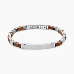 Histoire d'Or Bracelet Identité Acier Blanc Jorg Online