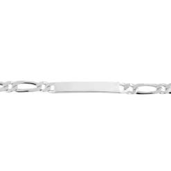 Histoire d'Or Bracelet Identité Anilo Argent Blanc Hot