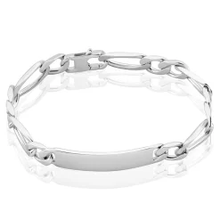 Histoire d'Or Bracelet Identité Argent Blanc Vila Hot